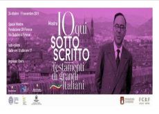 Firenze, Io qui sottoscritto, i testamenti dei Grandi Italiani