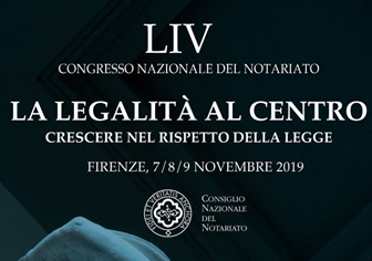 Da domani a sabato il congresso nazionale del notariato a Firenze