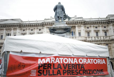 Prescrizione, la maratona dei penalisti