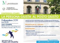 L’inclusione lavorativa delle persone con disabilità in Italia.