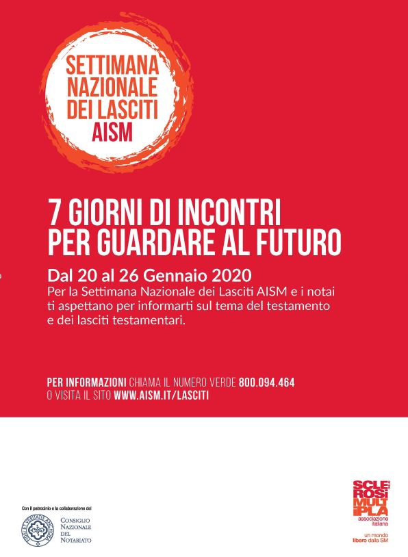 Il Consiglio Notarile di Milano al fianco di Aism