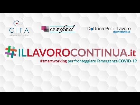 Domani il secondo webinar di Cifa per il #IlLavoroContinua