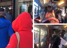 Primo giorno della fase 2 sui mezzi pubblici