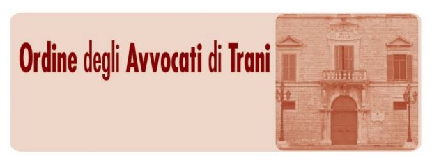 Ordine degli Avvocati di Trani, obbligo di utilizzo delle mascherine