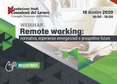 Remote working: dalle esperienze emergenziali alle prospettive future