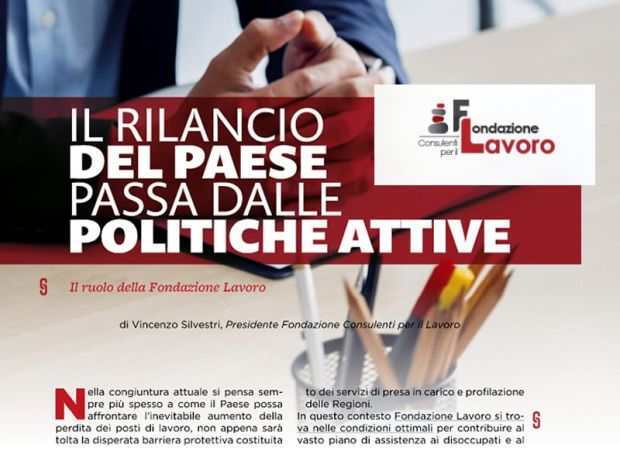 Fondazione Lavoro per il rilancio del Paese