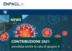 Enpacl. La rata della contribuzione di giugno non sarà posta in riscossione