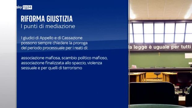 Riforma Giustizia: i punti dell'intesa su prescrizione e improcedibilità