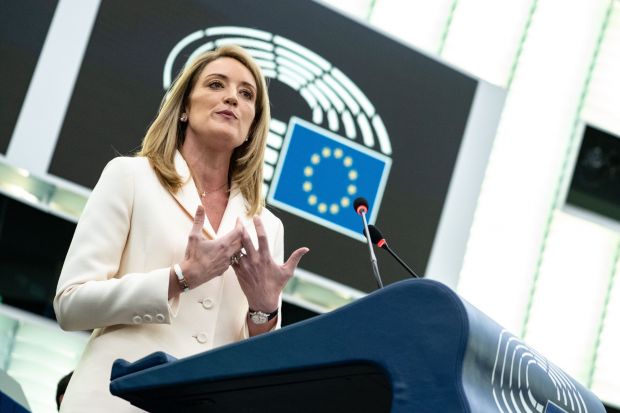 La maltese Roberta Metsola è la nuova presidente del Parlamento Europeo.