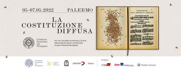 Il notariato presenta a Palermo “la costituzione diffusa”: tre giorni dedicati a legalità, etica e deontologia