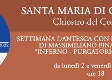 Al via la settimana dantesca con Finazzer Flory