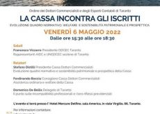 Cassa Dottori Commercialisti:a Taranto più donne e giovani