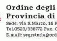 Ordine degli ingegneri di Piacenza.