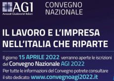 Dal 15 al 17 settembre si terrà a Trieste il Convegno Nazionale Agi “Il Lavoro e l’Impresa nell’Italia che riparte”.