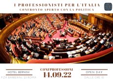 Confprofessioni apre il confronto con la politica