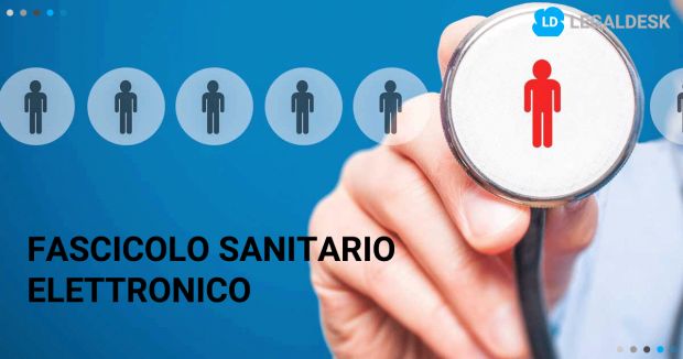 Fascicolo sanitario elettronico è in Gazzetta.