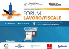 Al via il 33° Forum Lavoro/Fiscale
