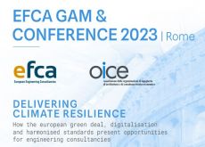 Il 31 maggio a Roma la Conference Efca sull’ingegneria e architettura europee