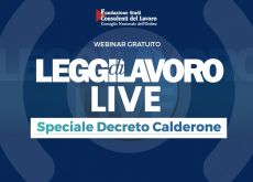 LdL LIVE: speciale decreto Calderone il 30.5