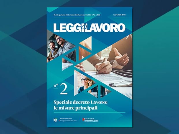 Online il n. 2/2023 di “Leggi di Lavoro”