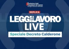 Nuovo appuntamento con Leggi di Lavoro Live il 7.6