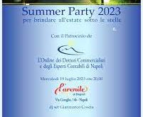 All’Arenile di Bagnoli il “Summer Party 2023” dei commercialisti partenopei