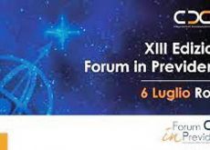 XIII edizione del Forum in Previdenza