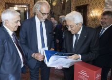 I presidenti degli ingegneri e degli architetti al Quirinale