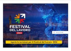 Aperte le iscrizioni per il Festival del Lavoro 2024