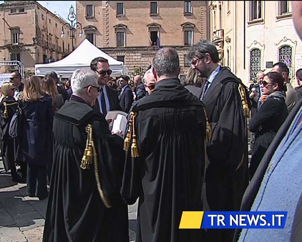 SIT IN DI PROTESTA CONTRO CASSA FORENSE