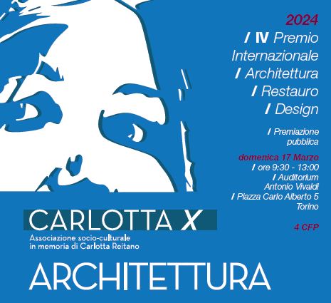 Da nord a sud, oltre 100 candidati per il premio internazionale carlottaxarchitettura 2024