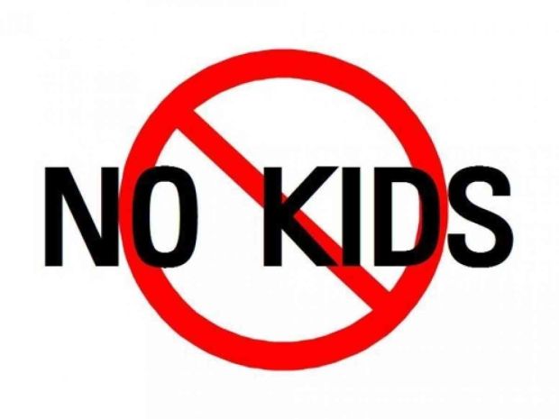 “No kids” area: fenomeno in crescita