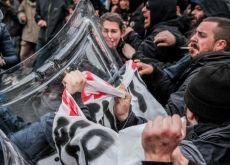 Scontri a Torino al corteo pro-Palestina