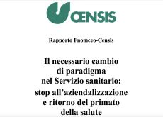 URGE UN DIVERSO APPROCCIO ALLA SANITÀ