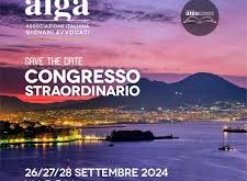 Sarà Napoli a ospitare dal 26 al 28 settembre il Congresso nazionale dei giovani avvocati.
