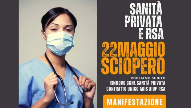 Sciopero nazionale della sanità privata, 'adesione alta'