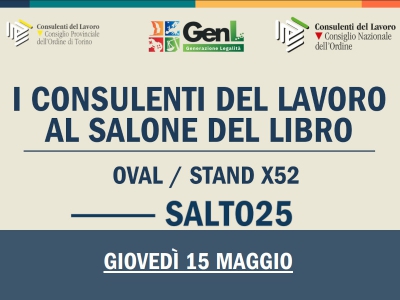 I Consulenti del Lavoro al Salone Internazionale del Libro