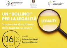 Un bollino per la legalità ad Aosta