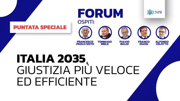 SERVE UNA GIUSTIZIA PIÙ VELOCE ED EFFICIENTE