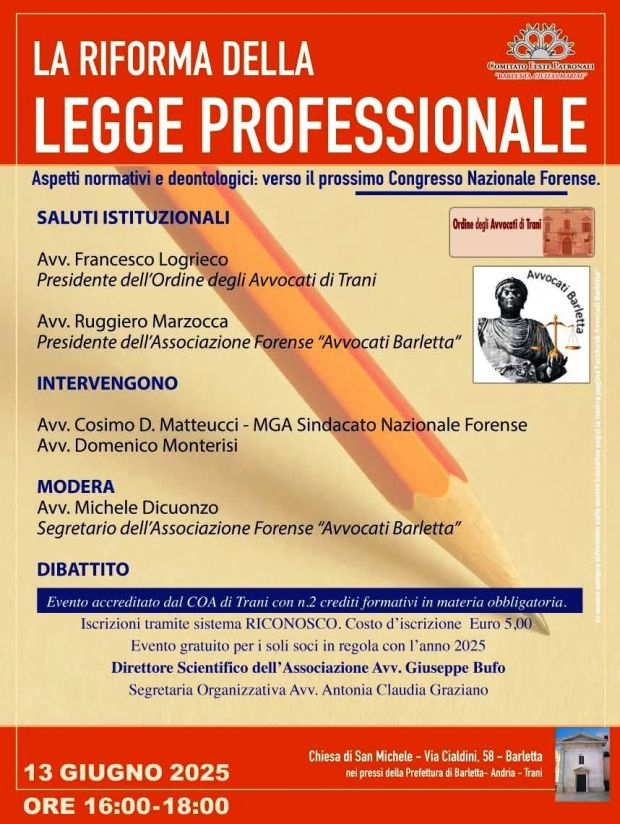 La riforma della legge professionale forense