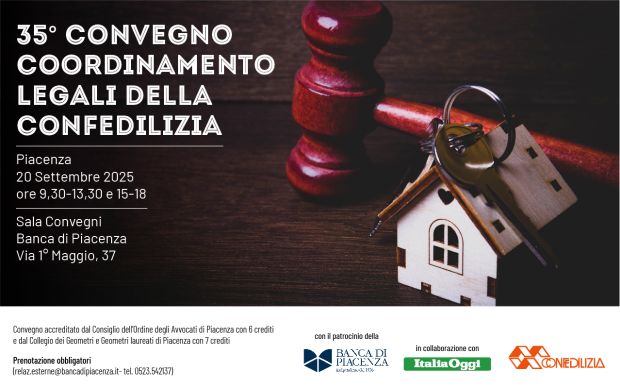 35° Convegno del Coordinamento legali Confedilizia