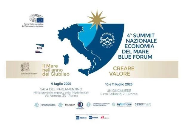Blue Economy, 4° Summit nazionale su economia del mare.