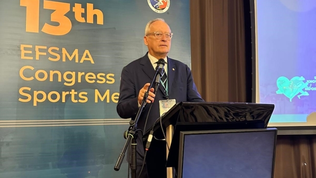 Casasco riconfermato presidente della Federazione europea dei Medici dello Sport