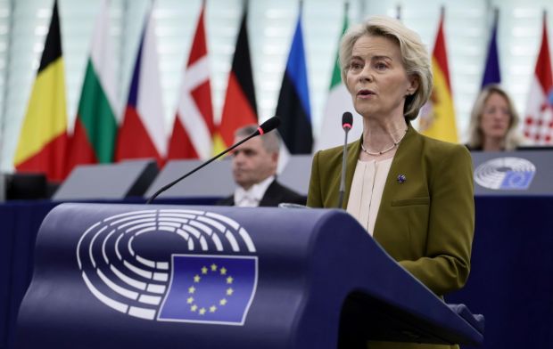 Von der Leyen, il discorso forte di un presidente debole