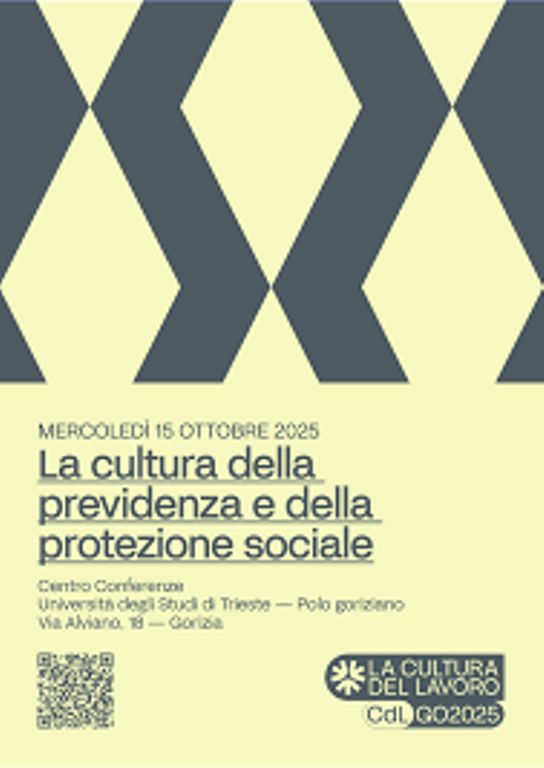 La cultura della previdenza e della protezione sociale.