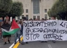 La Sapienza si ferma per Gaza