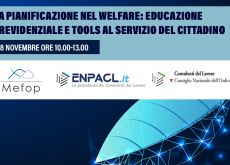 La pianificazione nel welfare: educazione previdenziale e tools al servizio del cittadino