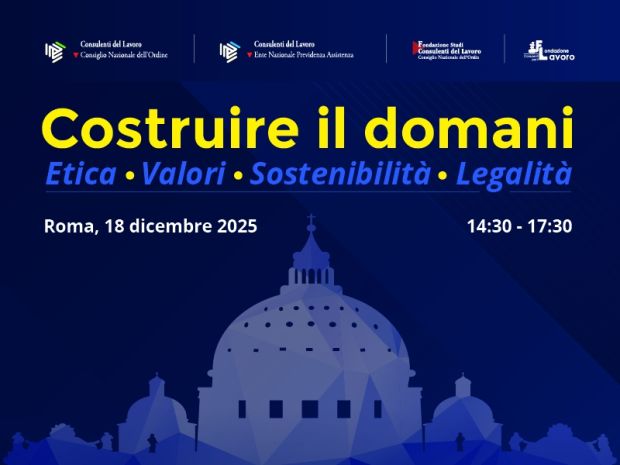 Costruire il domani: Etica, Valori, Sostenibilità, Legalità