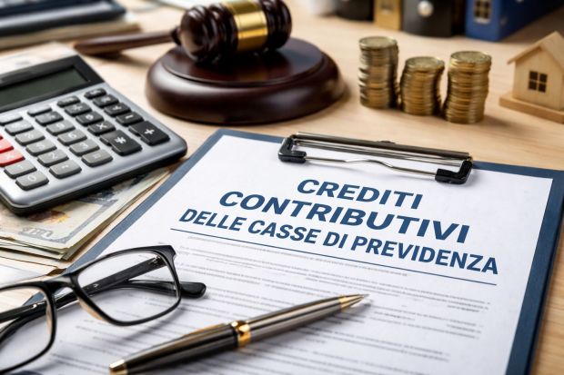 I CREDITI CONTRIBUTIVI DELLE CASSE DI PREVIDENZA