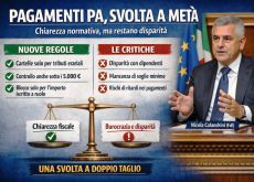 PAGAMENTI PA, SVOLTA A METÀ